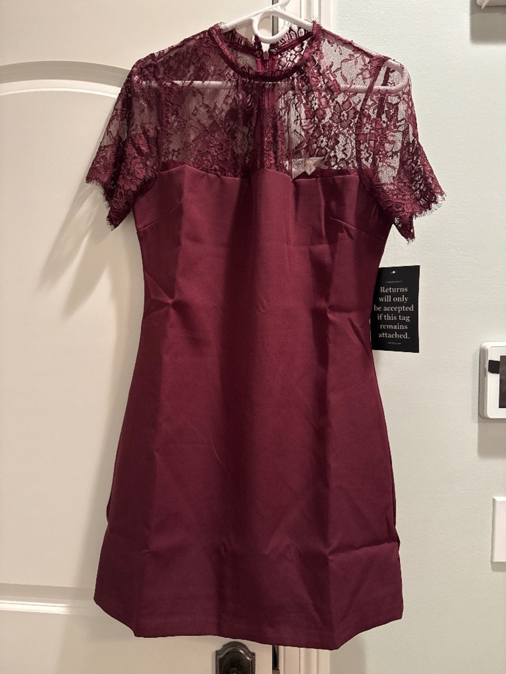 Tuckernuck lace/mini dress